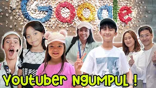 NGUMPUL YOUTUBER ANAK DI KANTOR GOOGLE ! KETEMU LEIKA & TOMPEL, MAZAYA, ZIYAN, KIMBAB FAMILY | Vlog