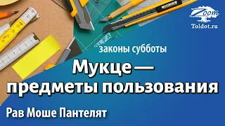 Мукце — предметы пользования. Рав Моше Пантелят