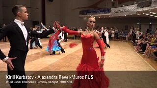 Kirill Kurbatov - Alexandra Revel-Muroz RUS | Tango | WDSF Junior II Standard | GOC 2018