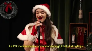 Christmas Singing Card by Dominika with Dutch lyrics
