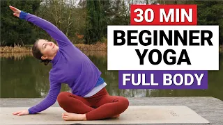 30 Min Beginner Yoga | Gentle Full Body Yoga Flow