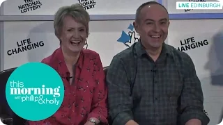 Historic Lottery Winners Reveal Their Identity Live On Air | This Morning