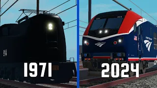 16 Minutes of Amtrak Trains for the 53rd anniversary!