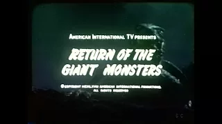 Return of the Giant Monsters: Gamera vs. Gyaos (1967)