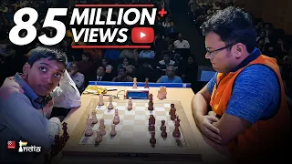 Praggnanandhaa vs Ganguly | Tata Steel Chess India Blitz 2018