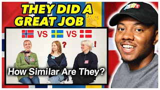 AMERICAN REACTS To Can Nordic Countries Understand Each Other (Danish, Swedish, Norwegian)