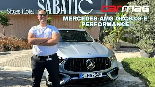 Carving canyons with the Mercedes-AMG GLC63 S E Performance
