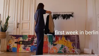 first week living in a new city - Berlin Bound ep2