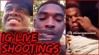 RAPPER SHOOTINGS ON IG LIVE