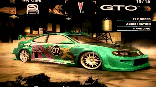 NFS MOST WANTED CUSTOM RACE
