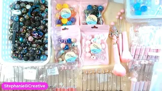 TikTok shop new Beads & Beadable pen haul plus, Aliexpress Beadable pen haul & Bead storage!