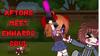 Aftons meet Ennards soul || FNaF X Gacha || read description (repost)