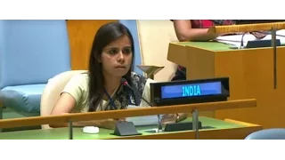 India's response to Pakistan PM's speech at the General Debate in United Nations General Assembly