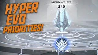 Hyper Evolution Priorities || Eternal Evolution