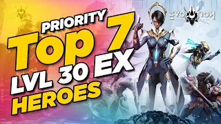 Top 7 Maximum Exclusive Equipment Hero Priorities | Eternal Evolution