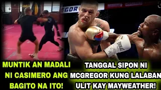 John Riel Casimero MUNTIKAN Knockout Ang BAGITO Na Sparring Partner!!! McGregor vs Mayweather Na Ba?