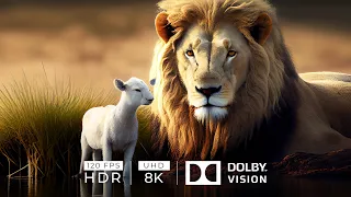 12K HDR 60fps Dolby Vision with Calming Music (The Miracle of Animal Kingdom)