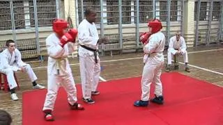 AARZOLA KARATE  Ярослав Яхнис Яхнис vs Андрей Карпенко 27 02 2012