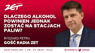 Ryszard Petru: Gdyby zniknął alkohol, to stacje nie byłyby w stanie się utrzymać