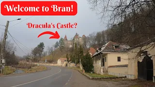 Dracula’s Castle in Transylvania! Bran, Romania in the middle of nowhere! Travel Vlog 53 🇷🇴