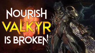 NOURISH VALKYR IS BROKEN BORKEN BARO - K'ENTIER | Insane Steel Path Melee DPS!