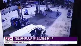 Killing of Police at Ablekuma: Officer fatally shot in bullion van robbery attack