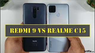 Xiaomi Redmi 9 vs Realme C15 | Helio G80 vs Snapdragon 460 Speedtest, Camera Comparison