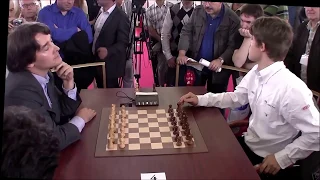 GM Morozevich (Russia) - GM Carlsen (Norway) 2013 5m