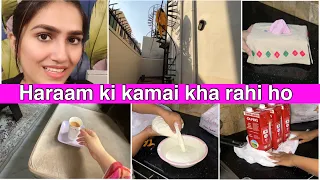 Haraam ki kamai kha rahi ho@NatashawaqasVlogs |Tarab khan vlogs