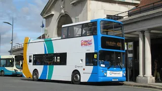 Stagecoach M&SL Dennis Trident ALX400 17502 operating 400 - Seacombe Ferry Terminal.