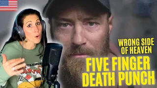 WHO IS THIS? Five Finger Death Punch - Wrong Side of Heaven #REACTION #ffdp #wrongsideofheaven