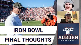 Auburn Tigers vs Alabama Crimson Tide final thoughts | Auburn Football Podcast