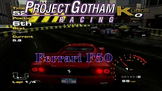 Project Gotham Racing 1 (PGR1): Ferrari F50 Car (Gameplay)