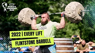 EVERY LIFT | Flintstone Barbell | 2022 SBD World's Strongest Man