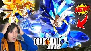 Questo VEGETA SSJ BLUE di TERZO LIVELLO si mangia GOKU a COLAZIONE 😱 Dragon Ball Xenoverse 2 Mod ITA