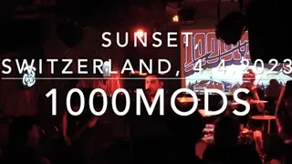 1000MODS "Electric Carve" and "Loose" Sunset, Switzerland, 4.4.2023