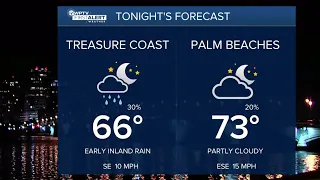 First Alert Weather Forecast for Evening of Wednesday, May 1, 2024