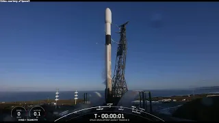 Falcon 9 aborted launch with Tranche 0