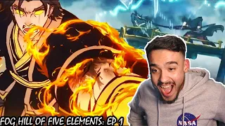 THIS CHINESE ANIME IS INSANE! | Fog Hill of Five Elements Episode 1 Live Reaction |