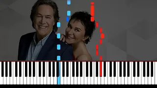 Ricchi e poveri   Sarà perche ti amo piano synthesia