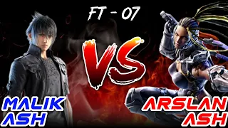 Tekken 7 | 1L2P Malik (Noctis) vs Arslan Ash (Master Raven) | FT-7