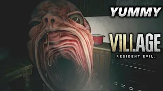 Resident Evil Village - Baby Monster moment and Eating Ethan - Yummy