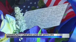 Floyd county grieves loss of officers