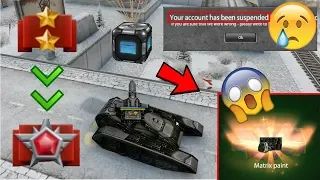 Tanki Online - Road To Legend #16  ( ACCOUNT BLOCKED) LAST VIDEO + OPENING CONTAINERS + GET MATRIX!