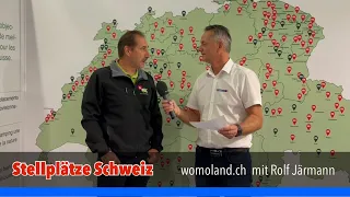 womoland.ch am Caravan Salon Bern. Stellplätze Schweiz🇨🇭mit Rolf Järmann