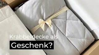 Krabbeldecke als Geschenk