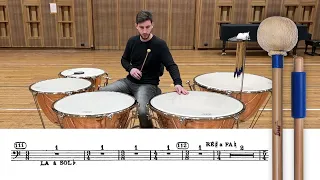 Orchestral Excerpts Timpani sheet - THE RITE OF SPRING - Stravinsky #mallets #timpani #stravinsky