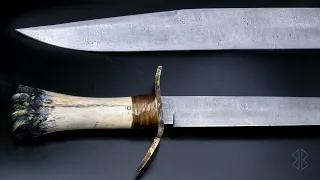 Bowie Challenge | Forging a TEXAS BOWIE Knife | knifemaking