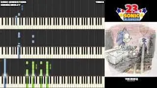 Sonic 23rd Anniversary | Sonic Generations - Ending Medley - Awesome for Piano