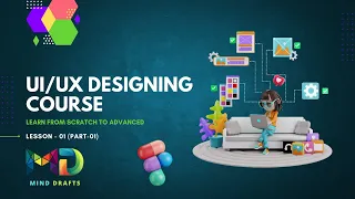 UI UX DESIGN ON FIGMA A TO Z COMPLETE COURSE CLASS 01 PART 01 | UI/UX DESIGN BEGINNERS TUTORIAL 2024